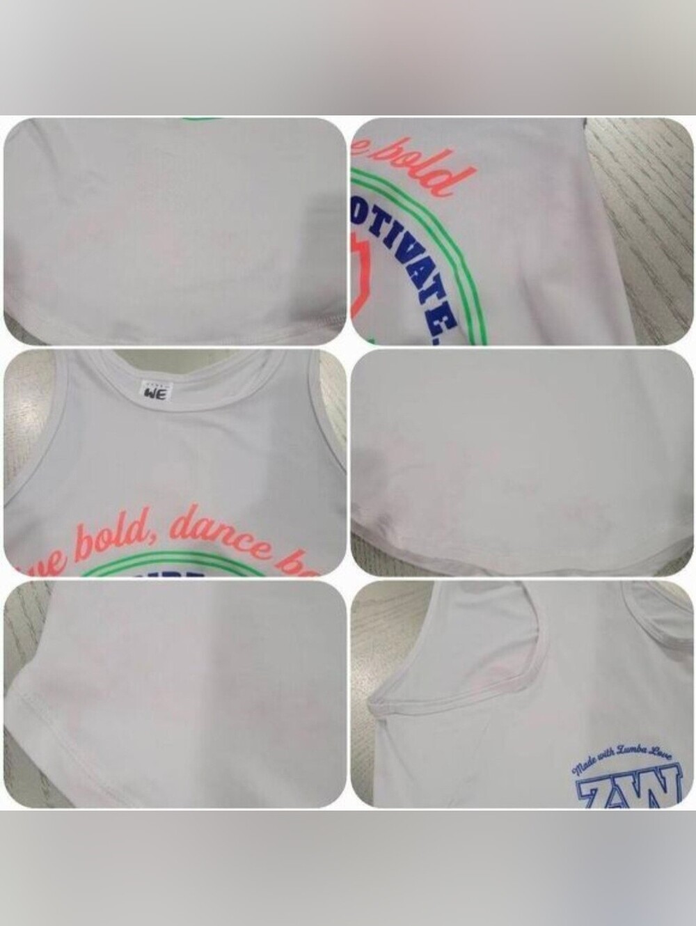 🖤Zumba Team Tank top (H017)-Size Xs for Women - Picture 4 of 6